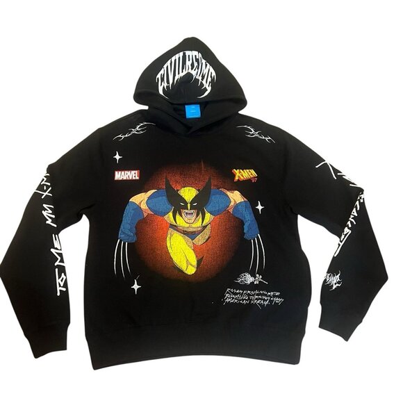Civil x X-Men '97 Wolverine The Weapon Hoodie Size Large